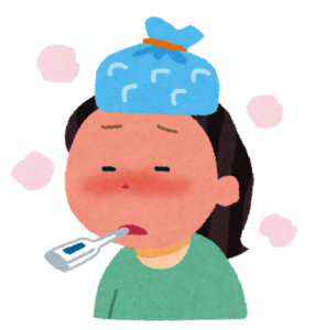 発熱のイラスト